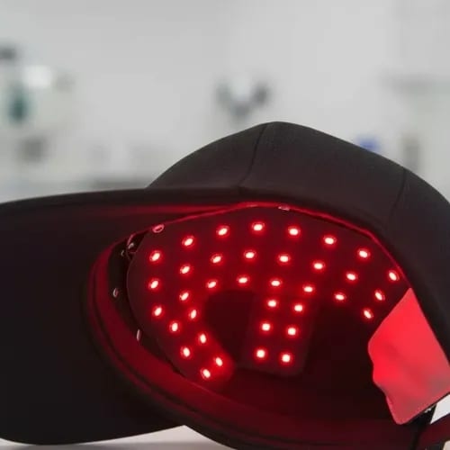 Gorro Luz Led Estimulador Cabello Pelo 660nm 850nm — fotografía 5 de 7