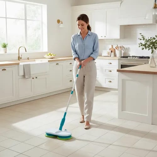 Mopa Trapeador Floating Mop Inalámbrico Recargable Original Agua — fotografía 3 de 3
