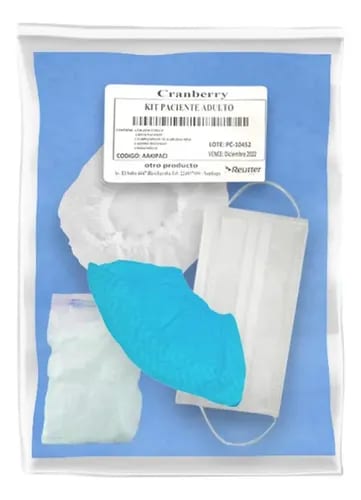 Pack Vestuario Paciente Adulto, Cirugía, Ropa Pabellón Padre Agua Paciente Estandar — fotografía 1 de 4
