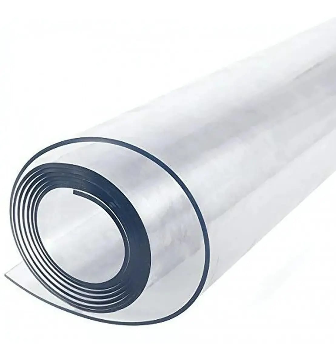 Plástico PVC Cristal Transparente 0,3 mm — rollo 10 m x 1,5 m — fotografía 1 de 4